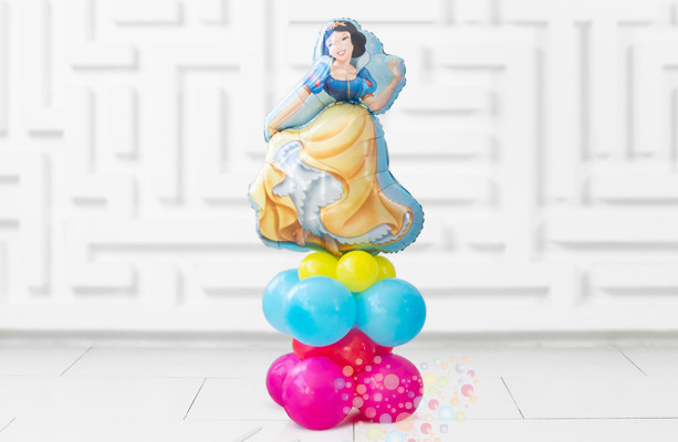 Воздушный шар Стойка с принцессой Белоснежка
