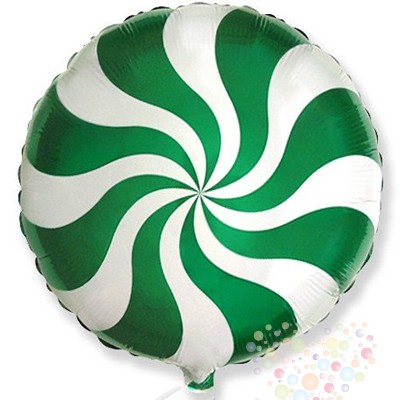 Воздушный шар Круг "Конфетка зеленая"