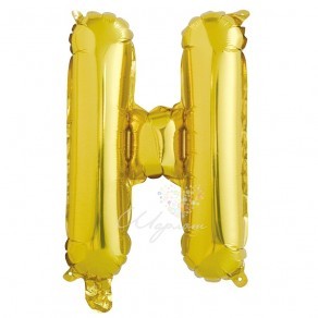 Воздушные шары Буква Н золотая