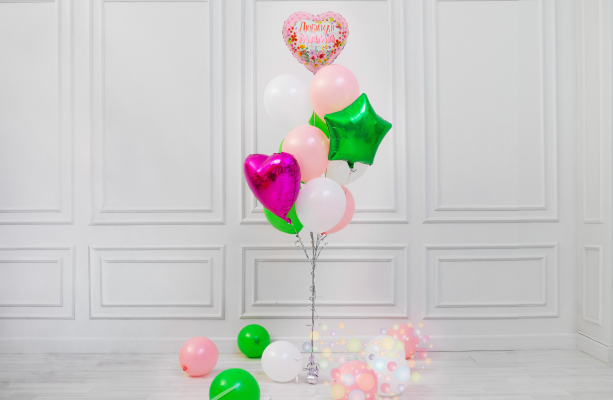 Воздушный шар Букет "Любимой Маме"