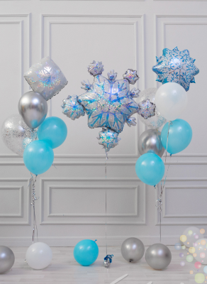 Воздушные шары Новогодняя коллекция (малый сет №3) 