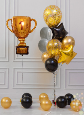 Воздушные шары Чемпионское золото