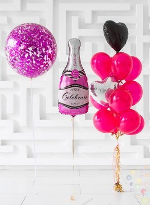 Воздушные шары Девичий восторг (Средний сет №5)