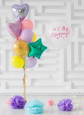 Воздушные шары Весне дорогу (Малый сет №2)