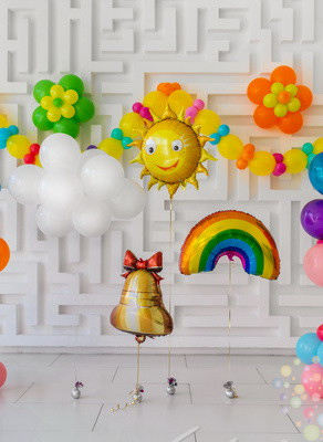 Воздушные шары Радужный праздник (Большой сет №9)