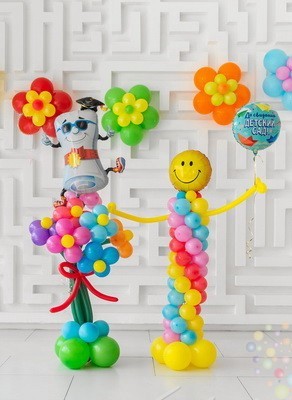 Воздушные шары Радужный праздник (Средний сет №1)