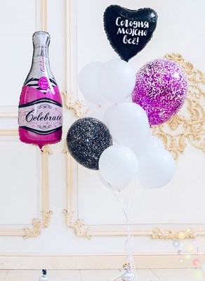 Воздушные шары Девичник (Сет №8)