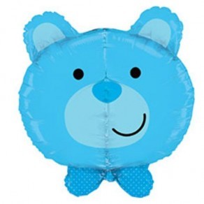 Воздушные шары Медвежонок мальчик (голова)