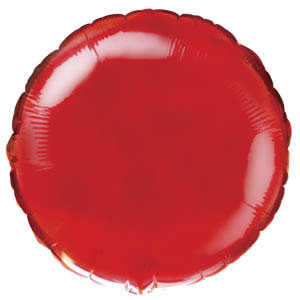 Воздушный шар Круг красный