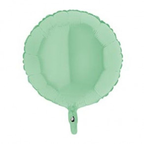 Воздушные шары Круг зеленый ''Matte''
