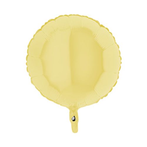 Воздушный шар Круг желтый ''Matte''