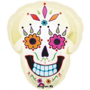 Воздушные шары Череп День Мертвых