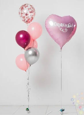 Воздушные шары Малый сет "Самой лучшей маме"