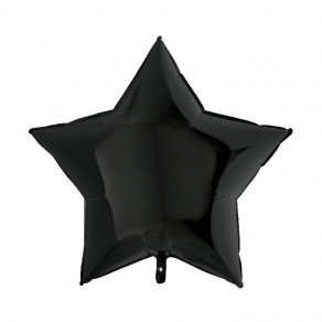 Воздушные шары Звезда Черная Джамбо