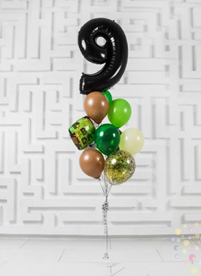 Воздушные шары Букет "Игровой день рождения"
