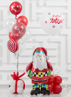 Воздушные шары Праздник к нам приходит  (Малый сет №4)