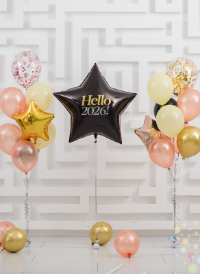 Воздушные шары Пока часы 12 бьют (Средний сет №6)