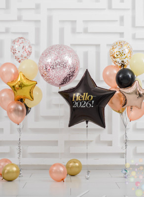 Воздушные шары Пока часы 12 бьют (Средний сет №7)