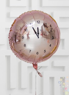 Воздушные шары Фольгированный круг "Часы"