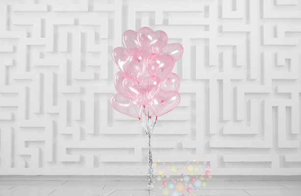 Воздушный шар Букет шаров "Кристальное признание"