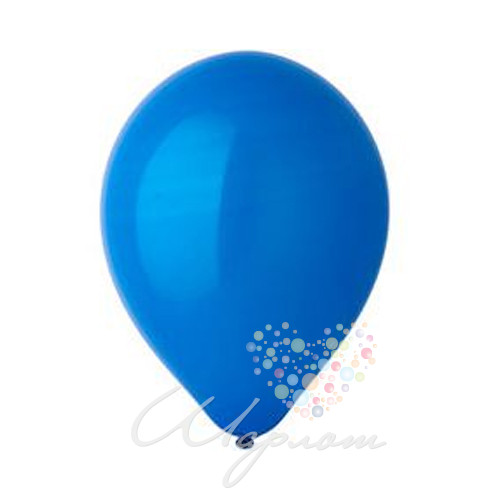 Воздушный шар Синий непрозрачный