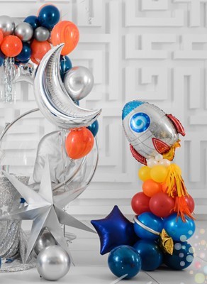 Воздушные шары Миссия на Марс (Большой сет №6)