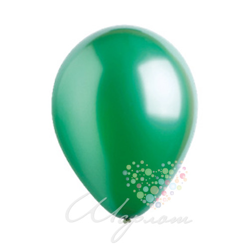 Воздушный шар Зеленый металлик