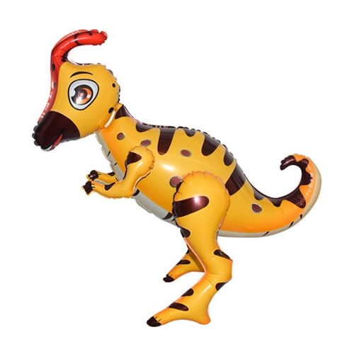 Воздушный шар Ходящий шар "Динозавр Гадрозавр, Светло-коричневый"