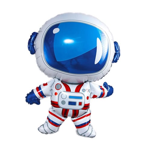 Воздушный шар Космонавт (красный костюм)