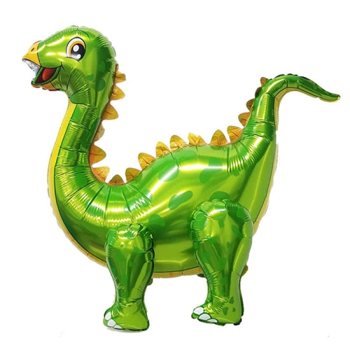 Воздушный шар Ходящий шар "Динозавр Стегозавр, Зеленый"