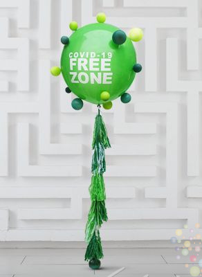 Воздушные шары Большой шар "Free zone"