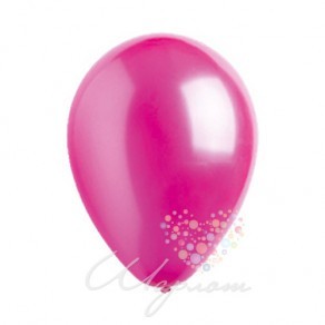 Воздушные шары Ярко-розовый металлик под потолок