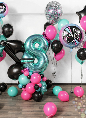Воздушные шары Вечеринка блогеров (Большой сет №5)