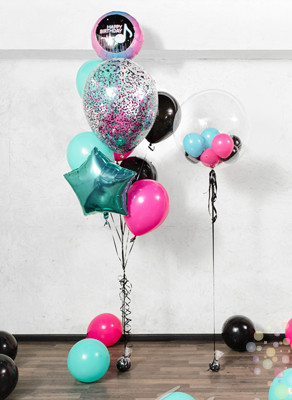 Воздушные шары Вечеринка блогеров (Малый сет №1)