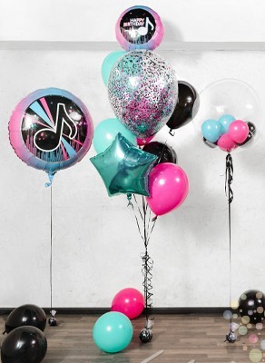 Воздушные шары Вечеринка блогеров (Средний сет №5)