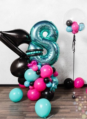 Воздушные шары Вечеринка блогеров (Малый сет №2)
