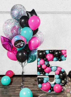 Воздушные шары Вечеринка блогеров (Большой сет №13)