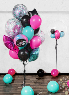 Воздушные шары Вечеринка блогеров (Средний сет №2)