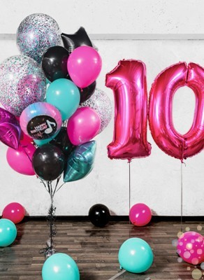 Воздушные шары Вечеринка блогеров (Средний сет №8)