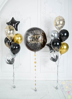 Воздушные шары Только Хардкор (Средний сет №4)