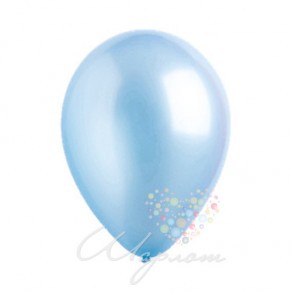 Воздушные шары Голубой металлик под потолок