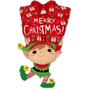 Воздушные шары Фигура Новогодний Эльф
