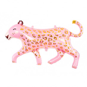 Воздушные шары Фигура "Леопард розовый"