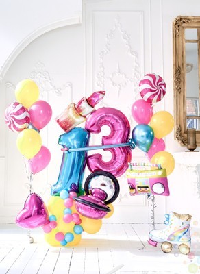 Воздушные шары Бумбокс Party (Средний сет №1)