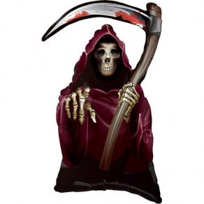 Воздушные шары Смерть с косой