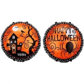 Воздушные шары Круг "Хэллоуин Дом ужасов"