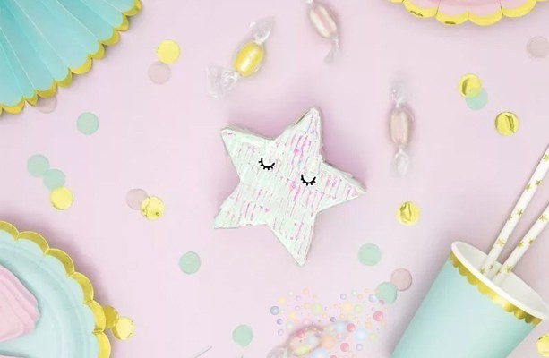 Пиньята-Мини "Звезда перламутр"