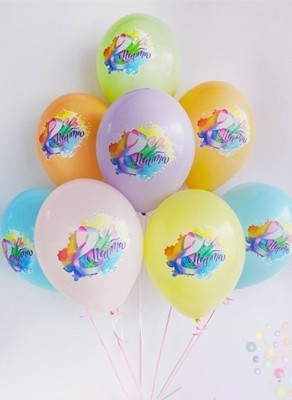 Воздушные шары Шарики под потолок на 8 марта "Тюльпаны"