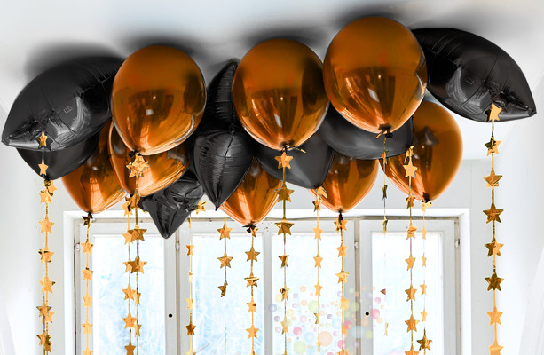 Воздушный шар Набор шаров под потолок "День Победы" 18 штук 