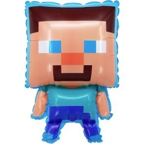 Воздушные шары Фигура "Пиксельный герой"